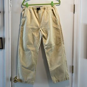 Vintage Gramicci Original Freedom Canary Yellow Canvas Pants